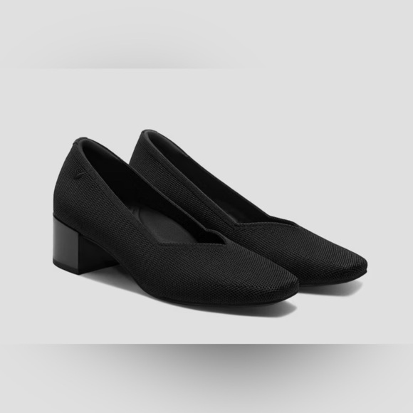 Vivaia Shoes - Vivaia Square Toe Lounge Shoes with Wide Heel (Megan), Size US 6/36.5